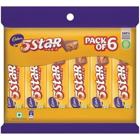 Five Star Kitted Pack Chocolates 108 g